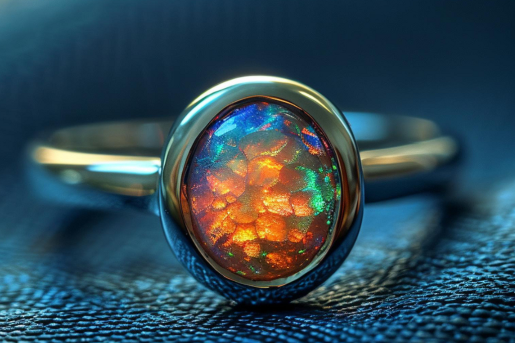 THE ALLURE OF AN AUSTRALIAN OPAL RING
