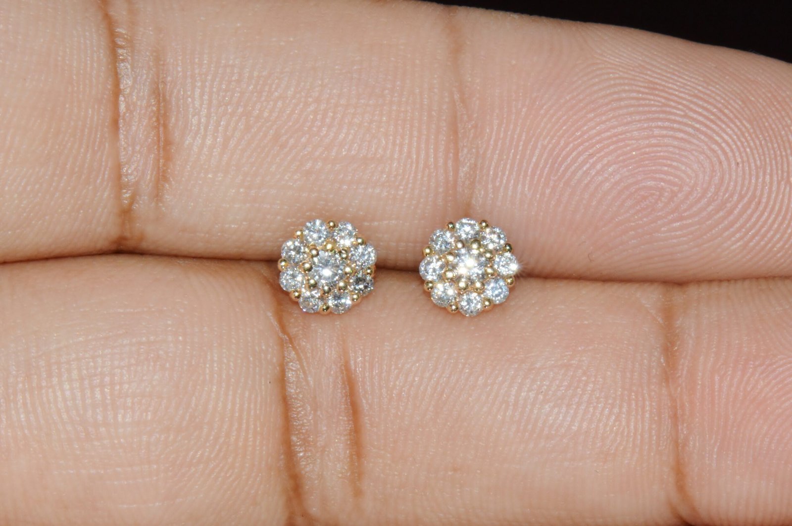 Certified Natural Solid 18K Gold 21.53CTS Diamond South Sea Pearl 3-IN-1 Convertible Earrings