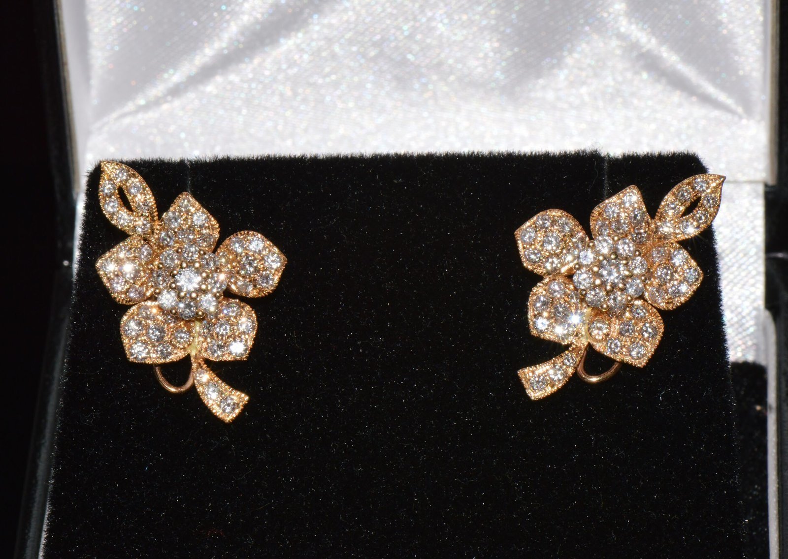 Certified Natural Solid 18K Gold 21.53CTS Diamond South Sea Pearl 3-IN-1 Convertible Earrings